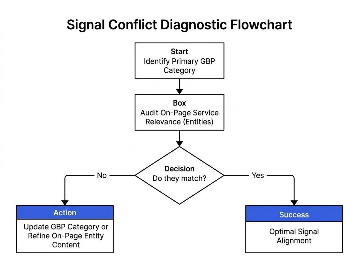 Signal Conflict Diagnostic Flowchart